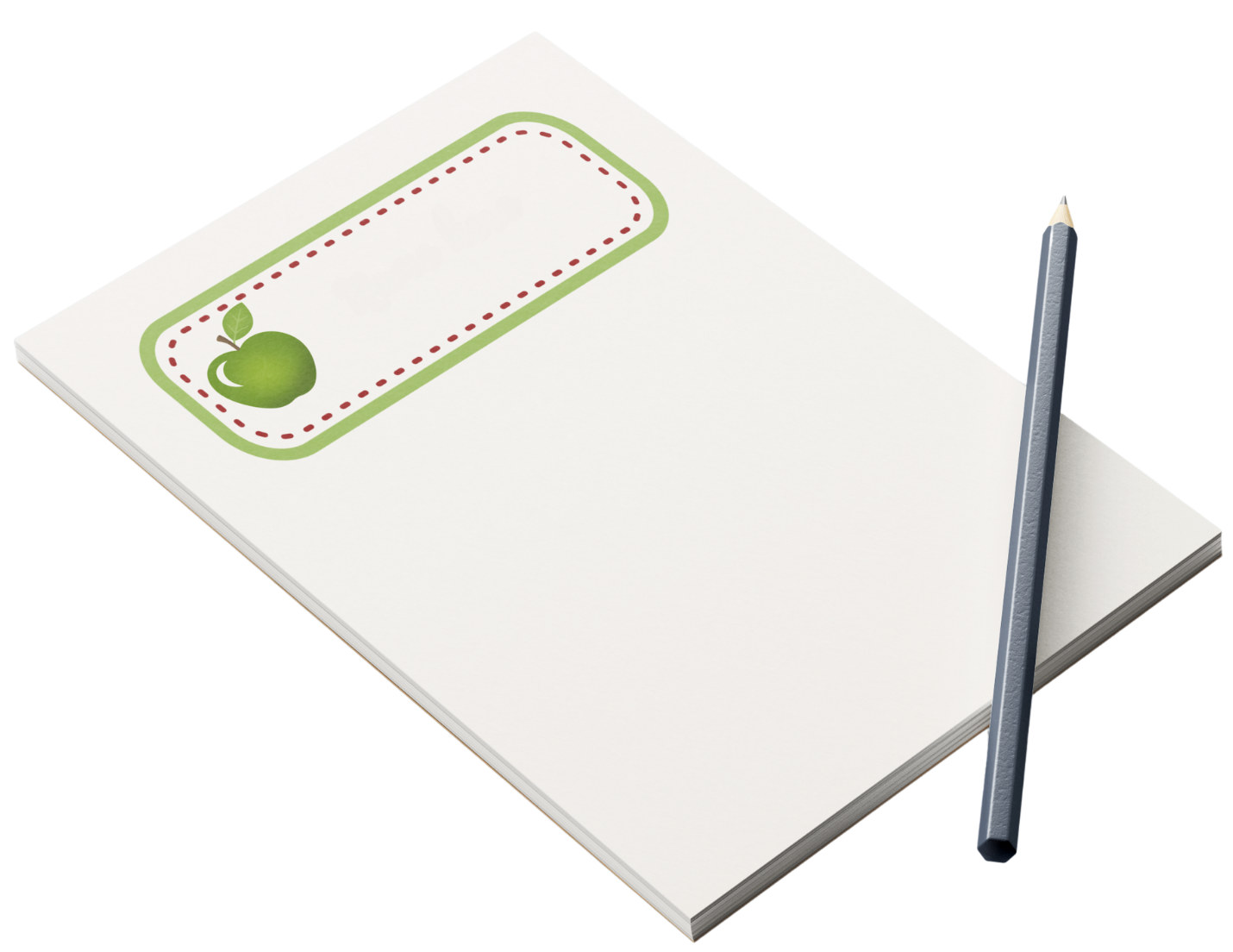 Teacher Apple Notepad Bundle