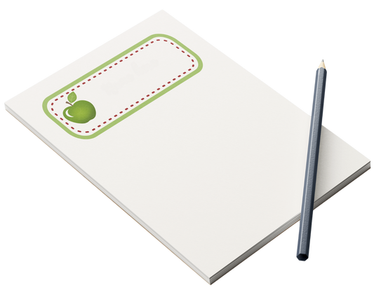 Teacher Apple Notepad Bundle