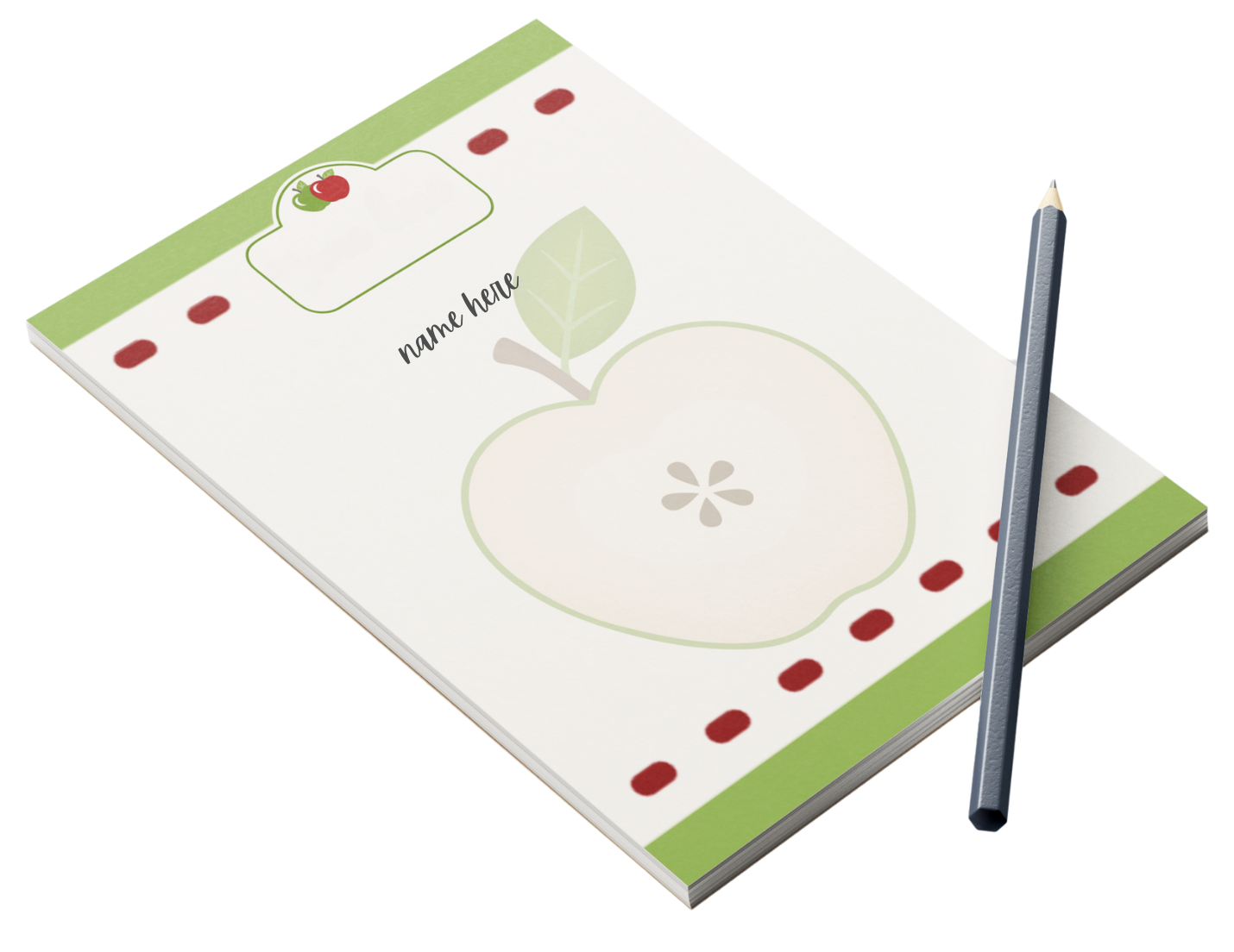 Teacher Apple Notepad Bundle