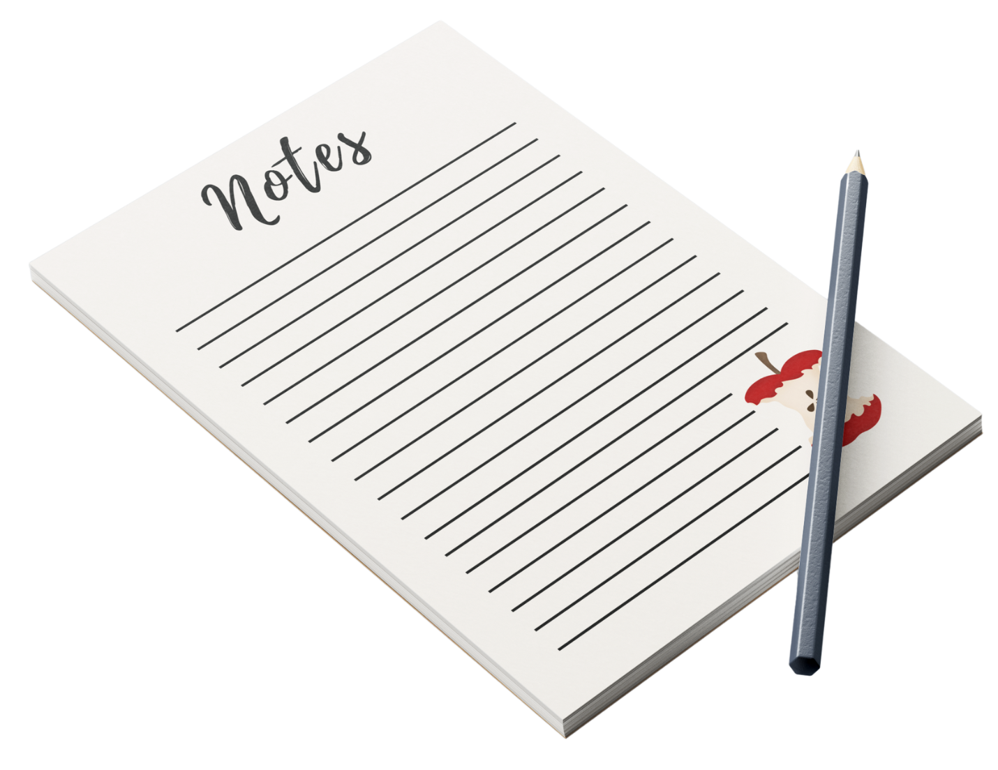 Teacher Apple Notepad Bundle