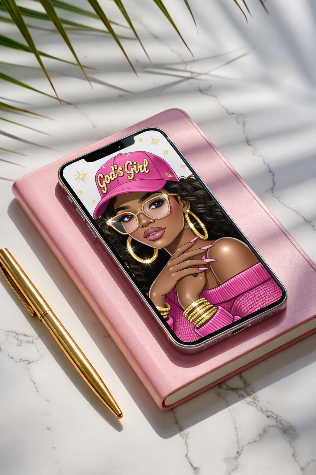 God’s Girl Faith Illustration Bundle – 10 Digital Downloads for Christian Women